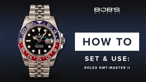 rolex gmt master ii setting instructions|rolex gmt master ii models.